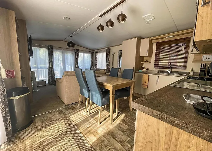 Beautiful Caravan With Decking At Carlton Meres Holiday Park, Suffolk Ref 60001M