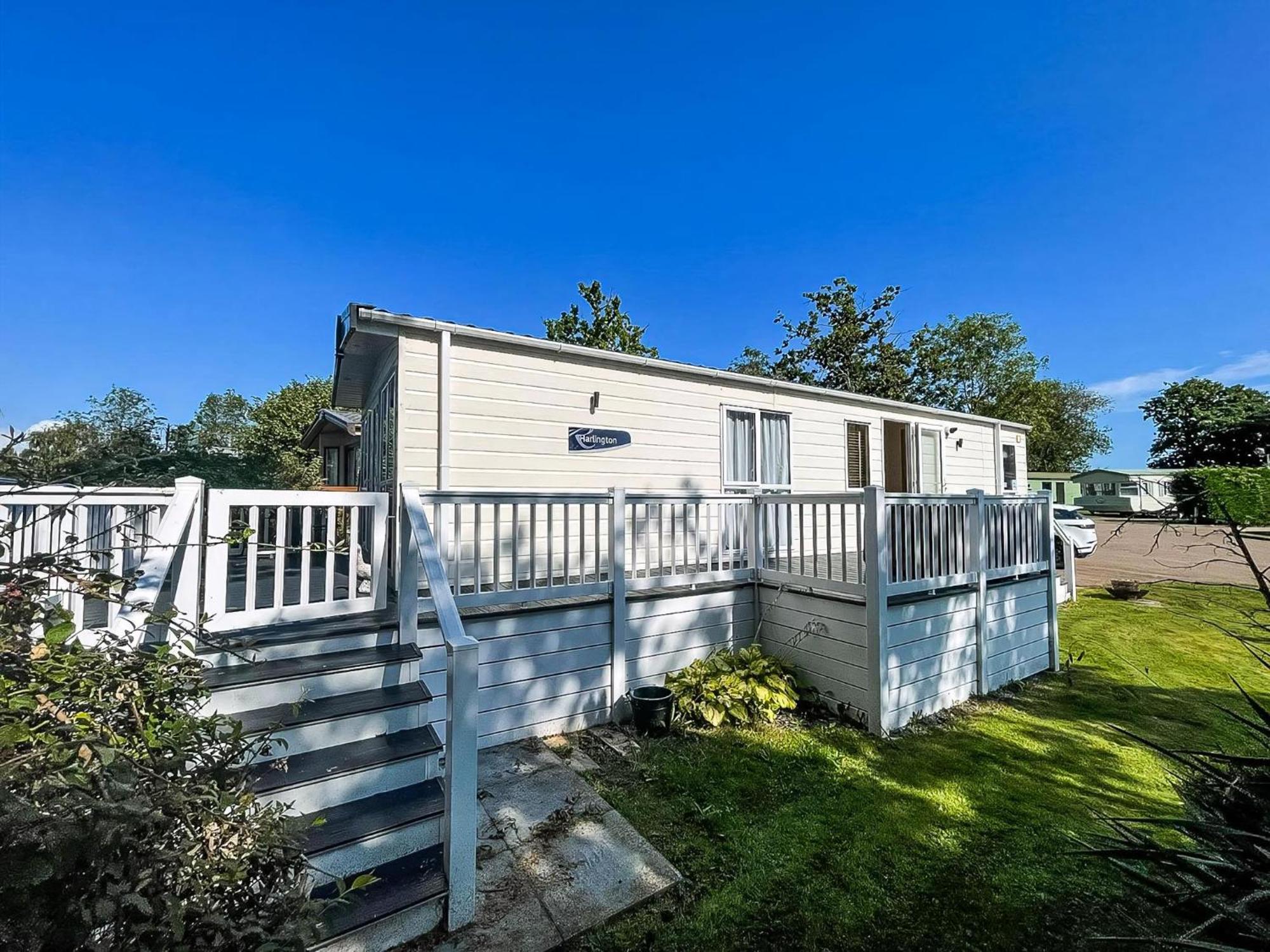 Beautiful Caravan With Decking At Carlton Meres Park, Suffolk Ref 60001m Campsite Saxmundham